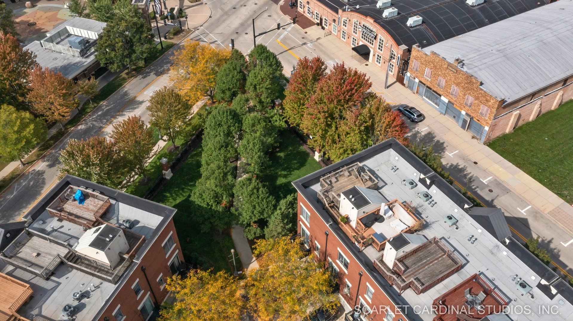 203 Prairie Street Elgin, IL 60120 - Photo 26 of 34 an aerial view of a house