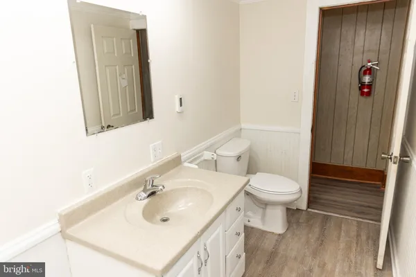 a view of water heater room