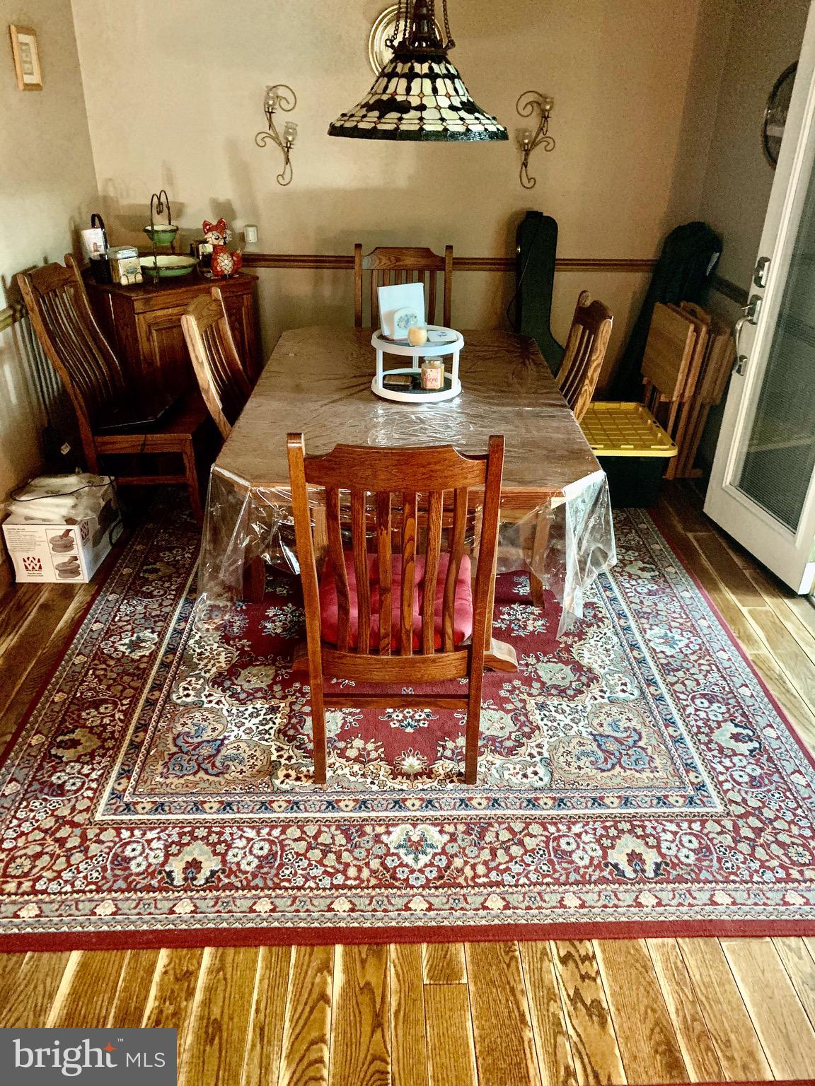 419 Barksdale Road Joppa, MD 21085 - Photo 14 of 22 Dining room with original beautiful hardwood floor