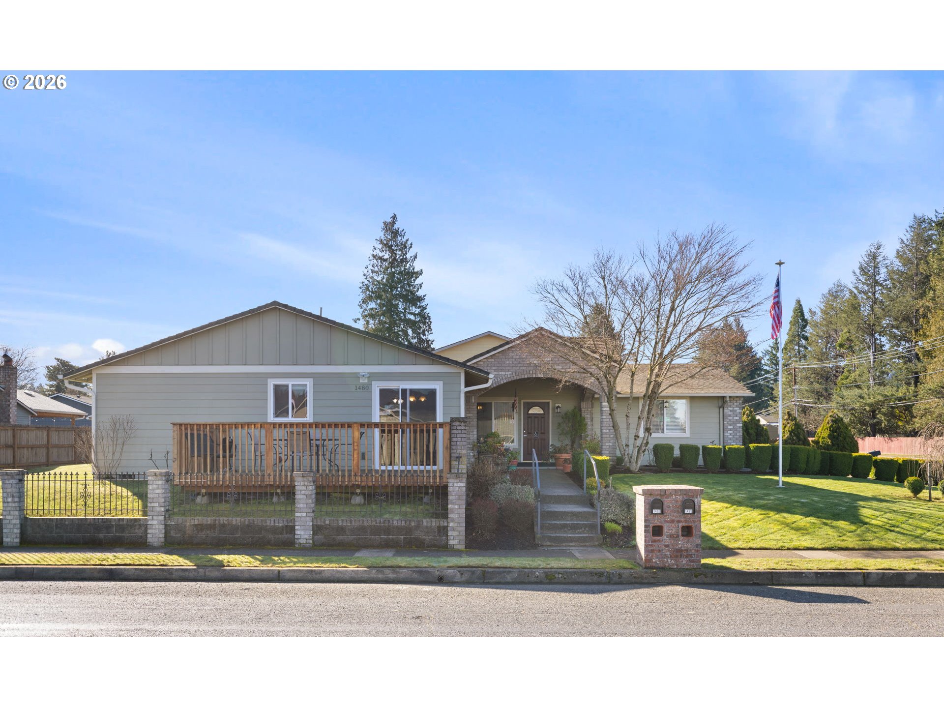 1480 Northeast Kane Drive Gresham, OR 97030 - Photo 2 of 46 a view of a house with a yard