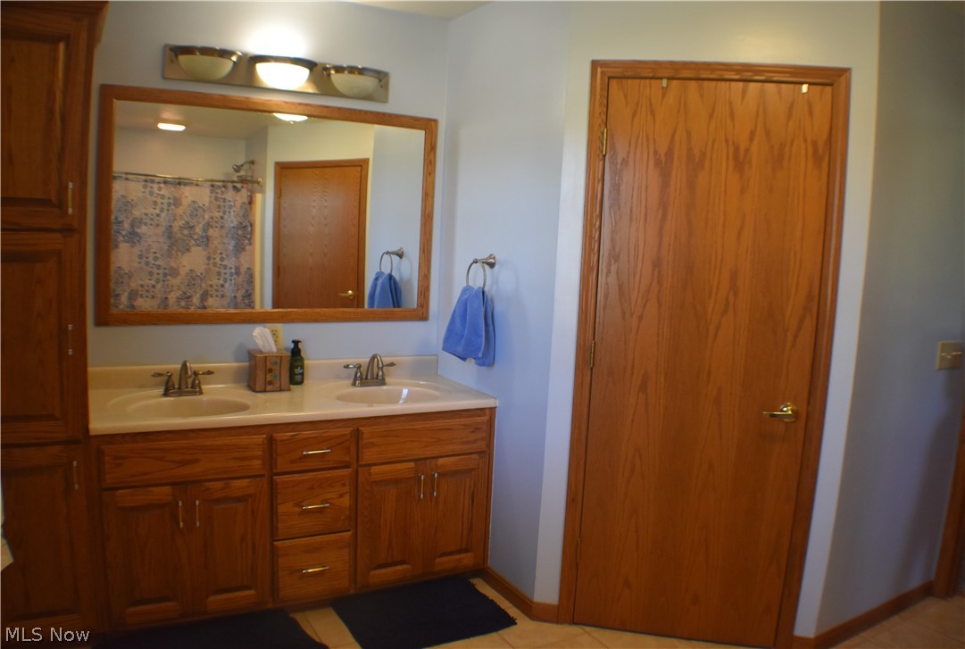 219 Hoover Road Vincent, OH 45784 - Photo 11 of 28 Owners Vanity with Dual Walk-In Closets