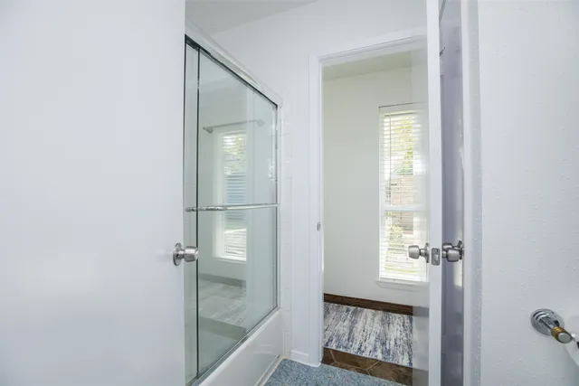 a view of an entryway door