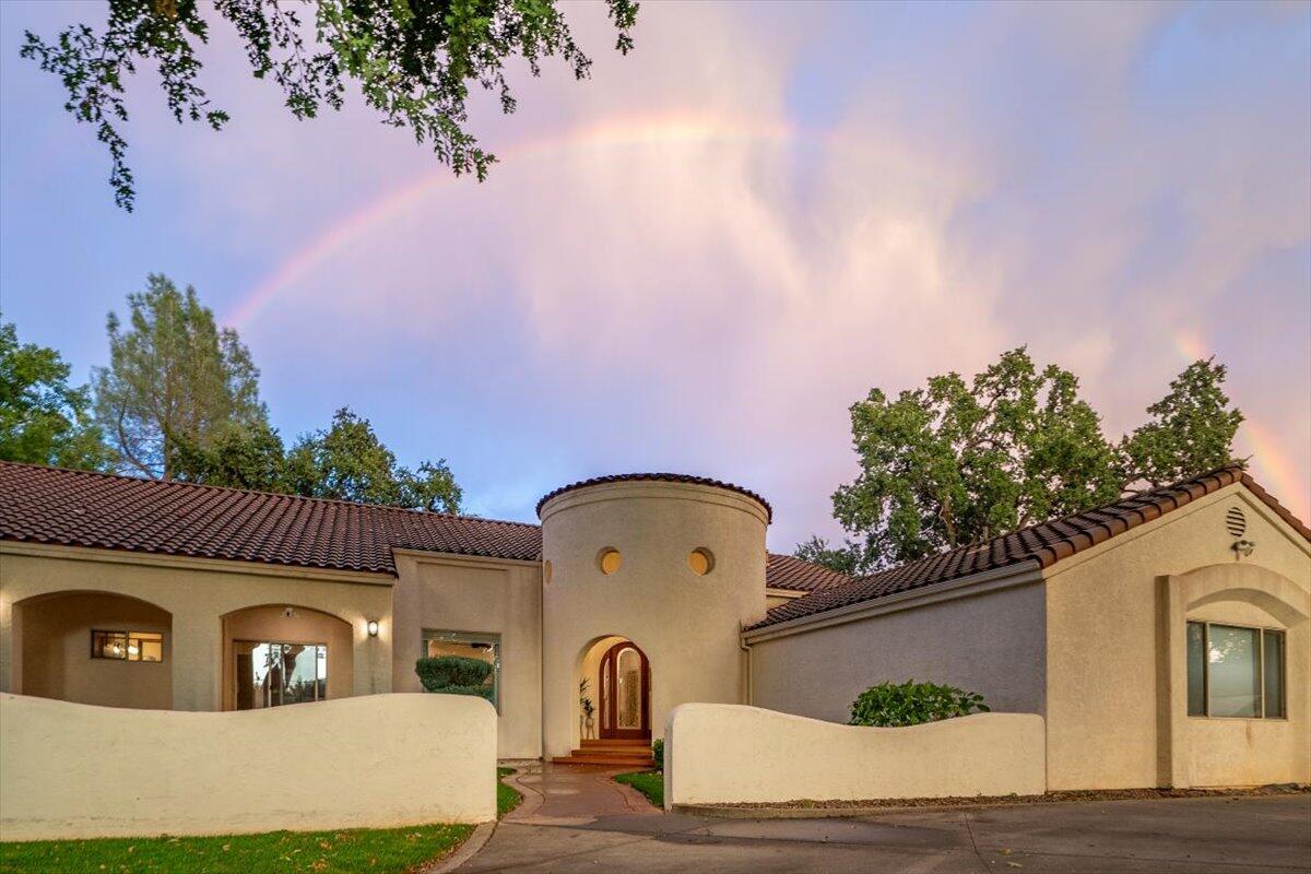 6681 Riverside Drive Redding, CA 96001 - Photo 121 of 124 a view of swimming pool with outdoor seating and wooden floor
