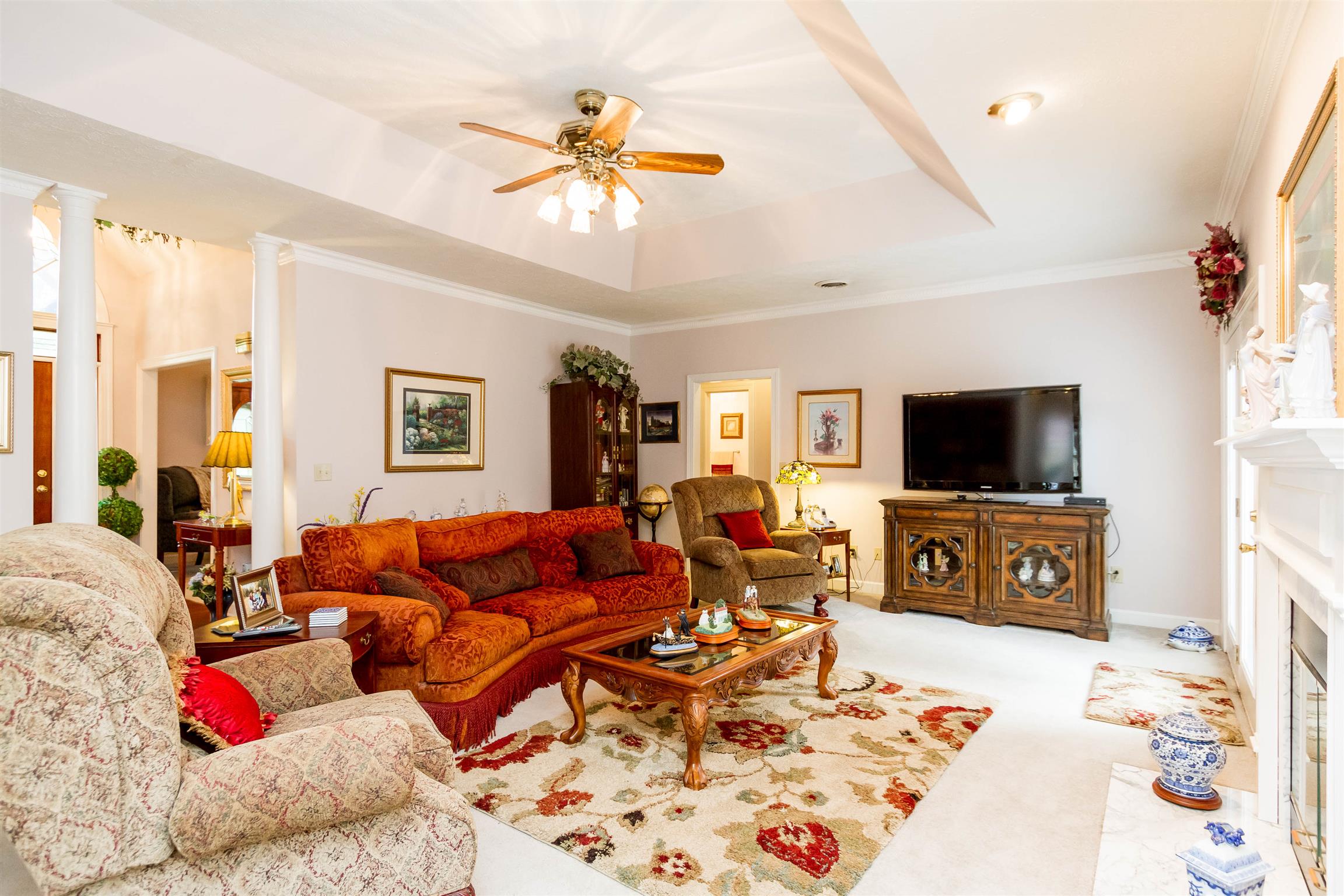 3611 Legacy Drive Springfield, TN 37172 - Photo 13 of 26 a living room with furniture and a flat screen tv