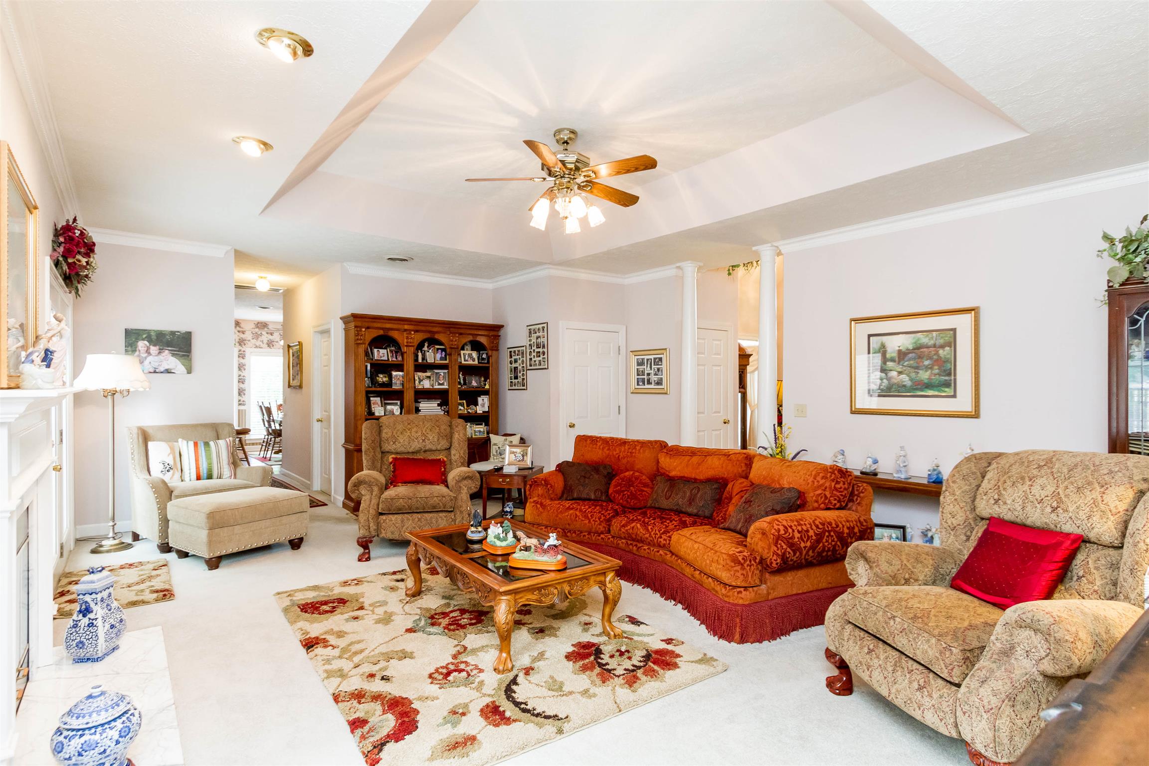 3611 Legacy Drive Springfield, TN 37172 - Photo 14 of 26 a living room with furniture ceiling fan and a rug