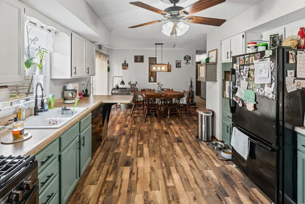 a very nice looking room with a large window