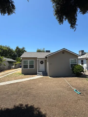 a view of an front door