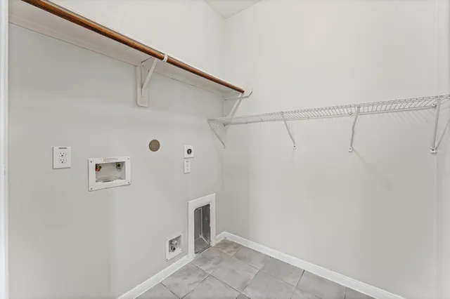 a view of a rack on the wall