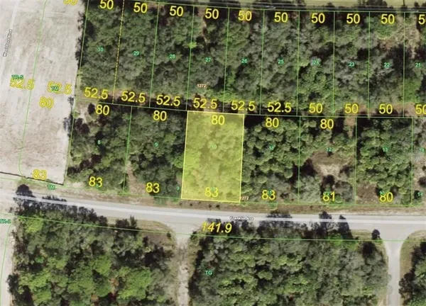 a view of a garden with a bench