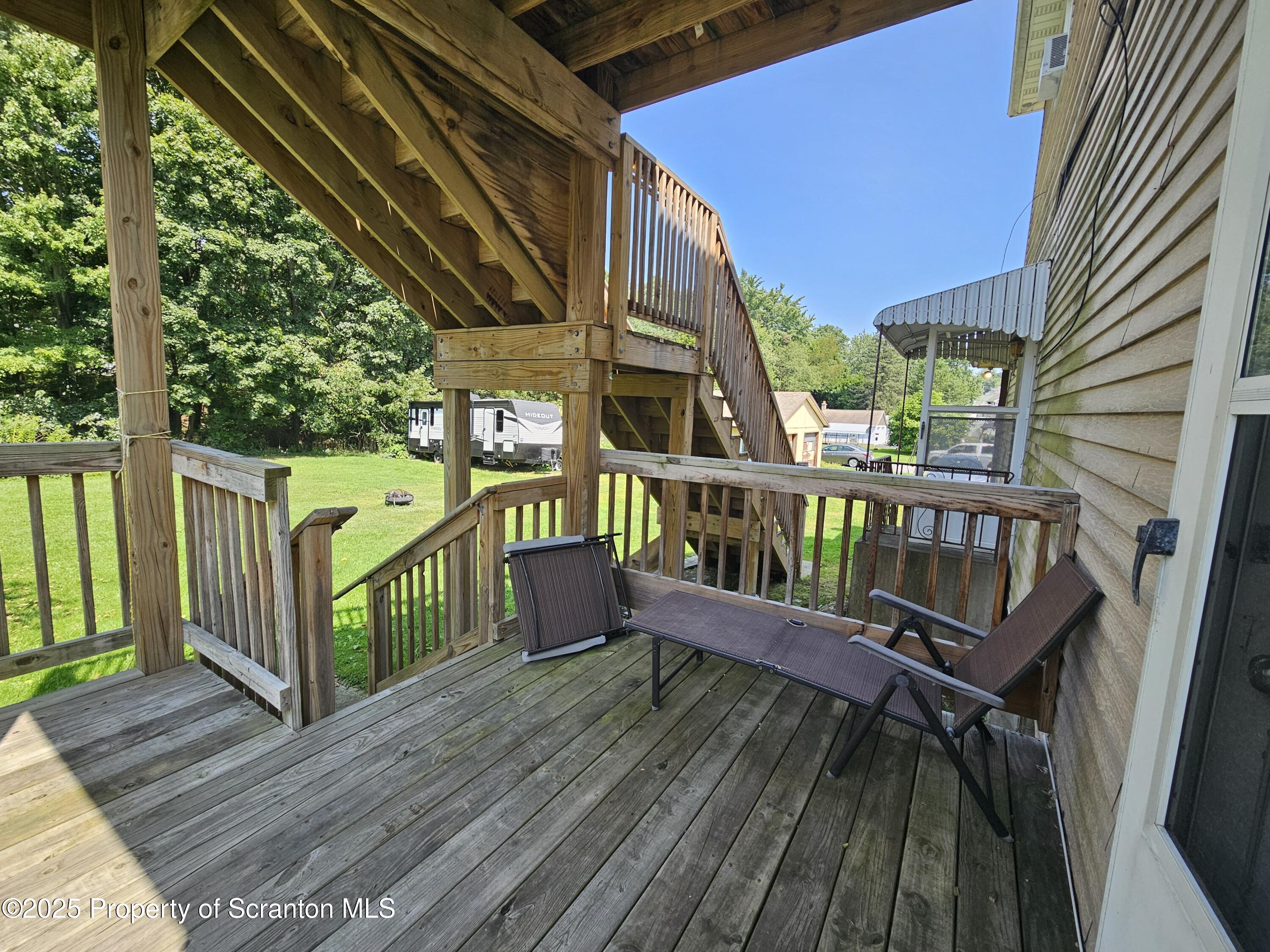 134 South Main Street, Unit D Archbald, PA 18403 - Photo 3 of 10 Deck