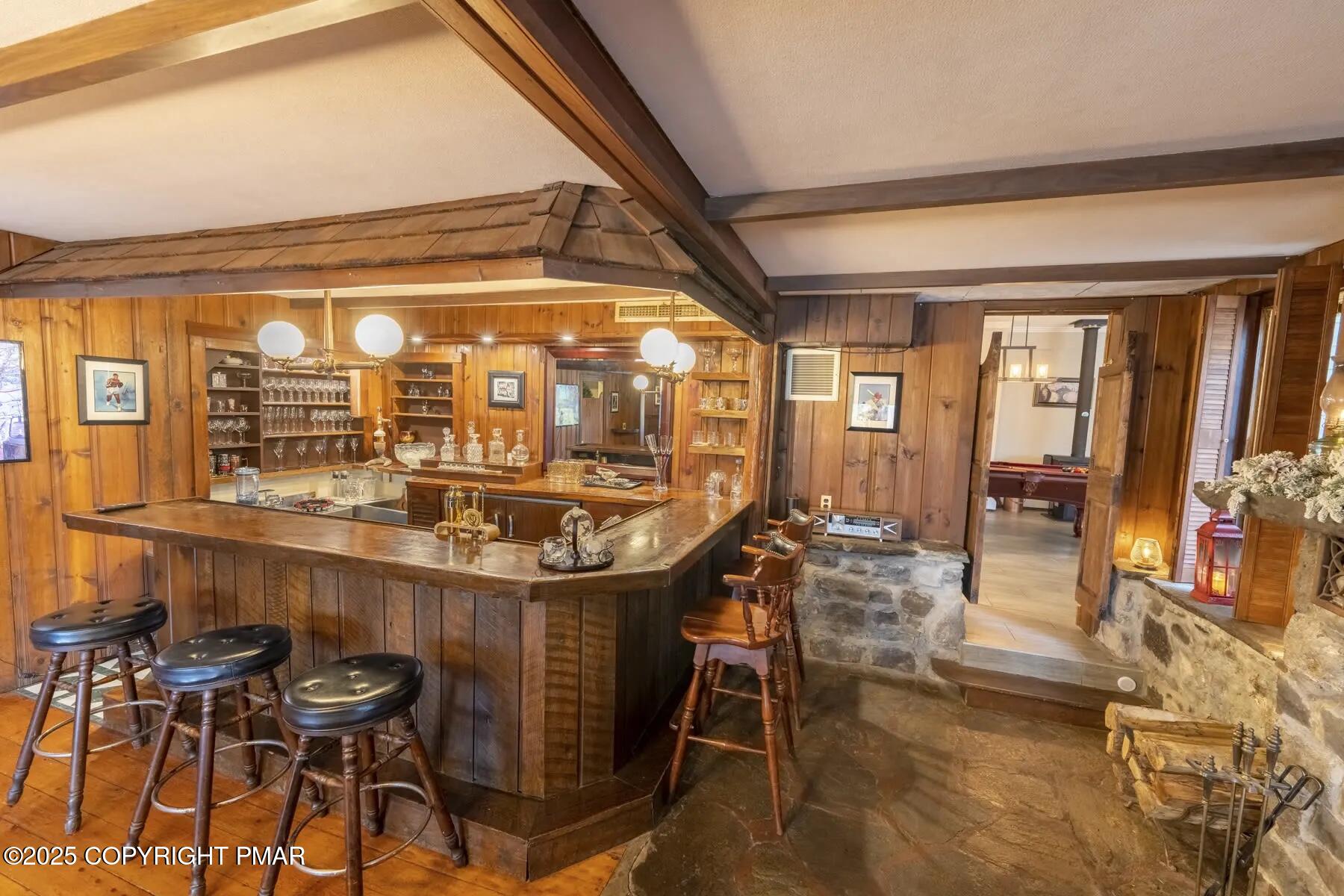 2735 Highway 390 Canadensis, PA 18325 - Photo 14 of 55 a room with lots of chairs and mirrors