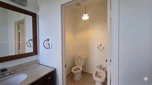 a bathroom with a toilet