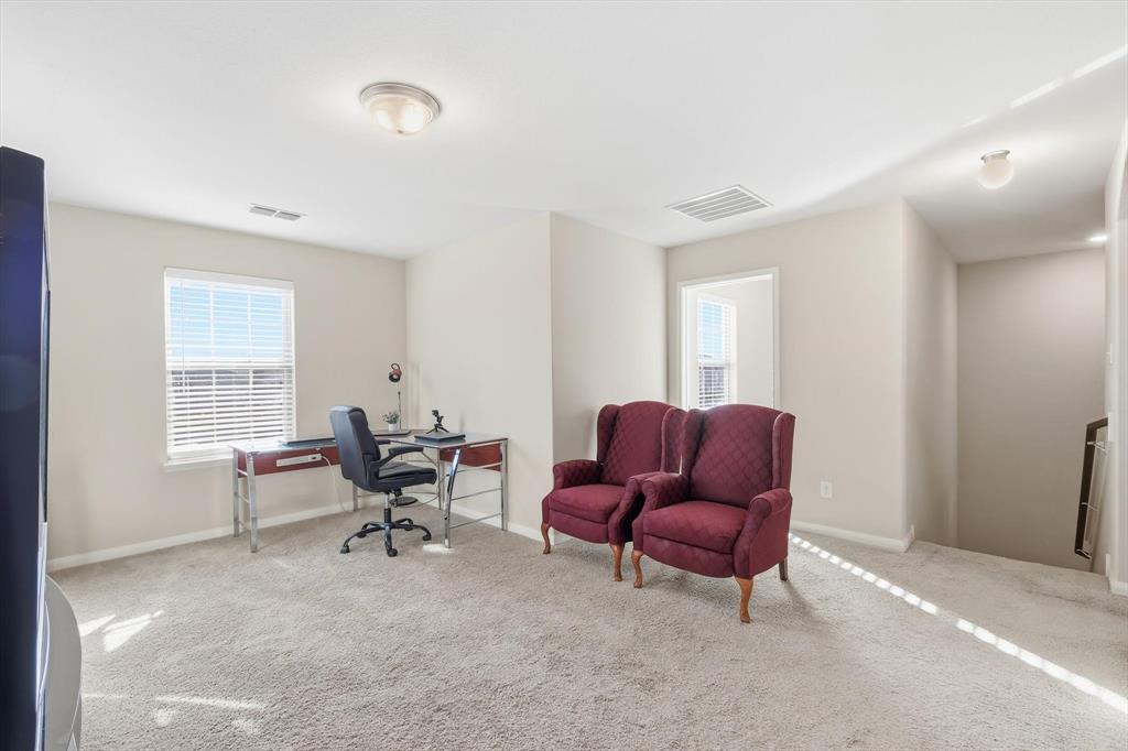 227 Curt Street Anna, TX 75409 - Photo 24 of 40 Office featuring carpet and plenty of natural light