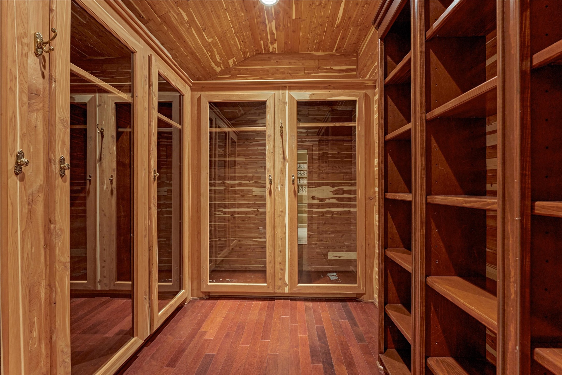 6106 Larkmount Drive Spring, TX 77389 - Photo 30 of 42 a view of front door with wooden floor