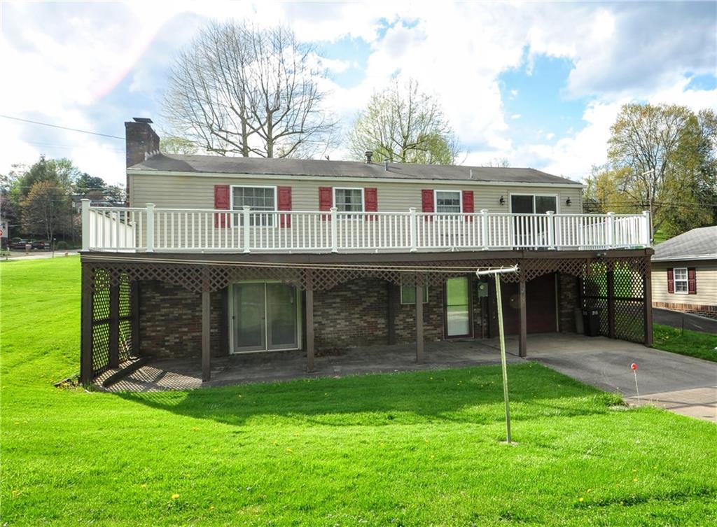 215 Bull Run Road Brownsville, PA 15417 - Photo 31 of 31 a front view of a house with garden