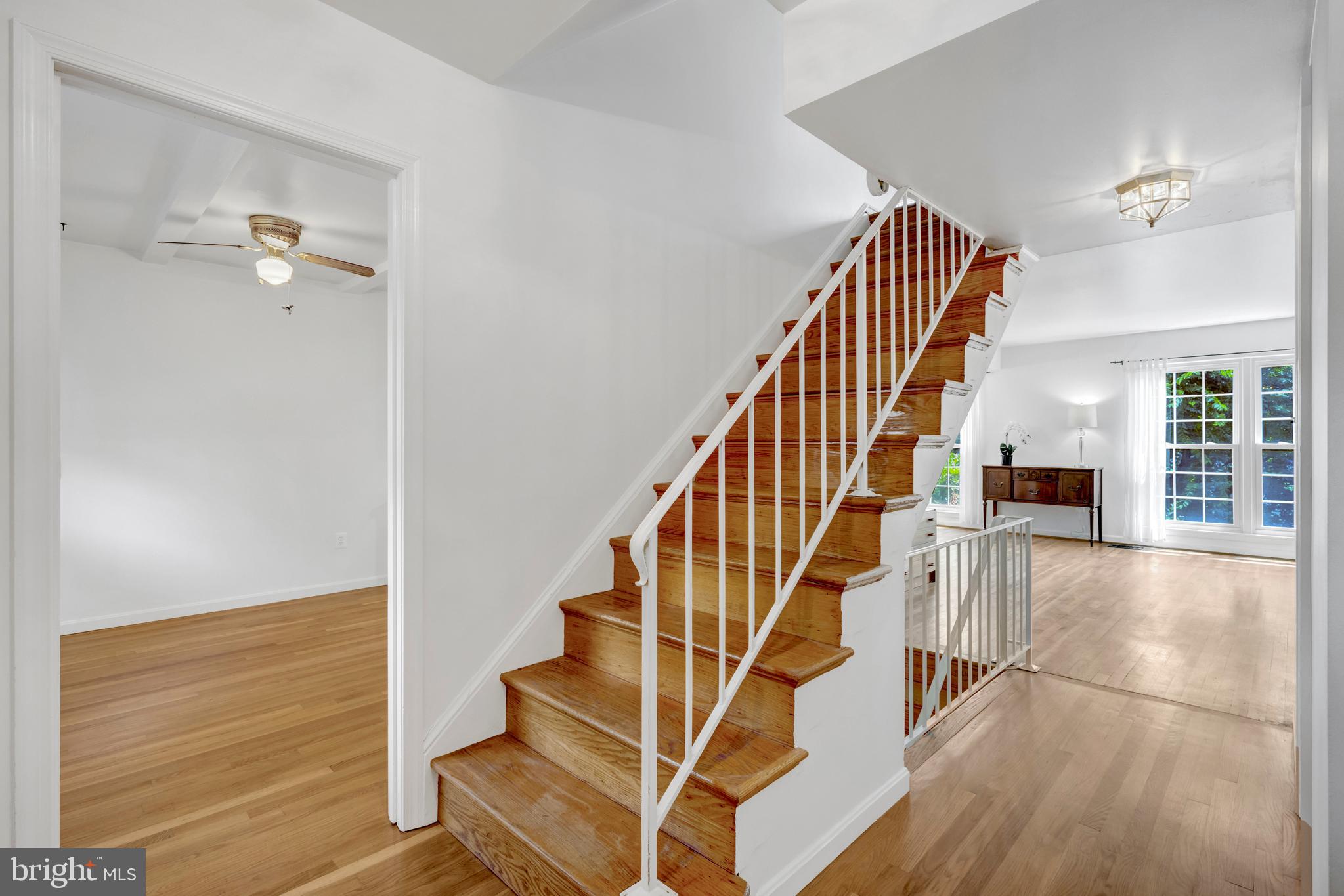 3221 Adams Court Fairfax, VA 22030 - Photo 28 of 51 a view of entryway and hall with wooden floor