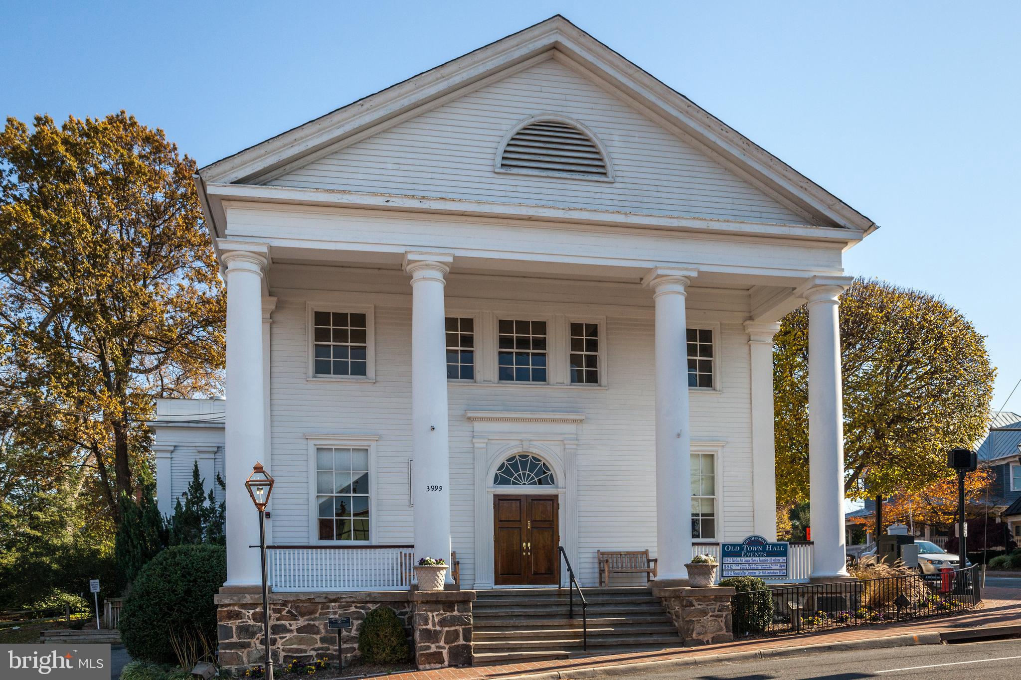 3221 Adams Court Fairfax, VA 22030 - Photo 43 of 51 a front view of a house with a garage