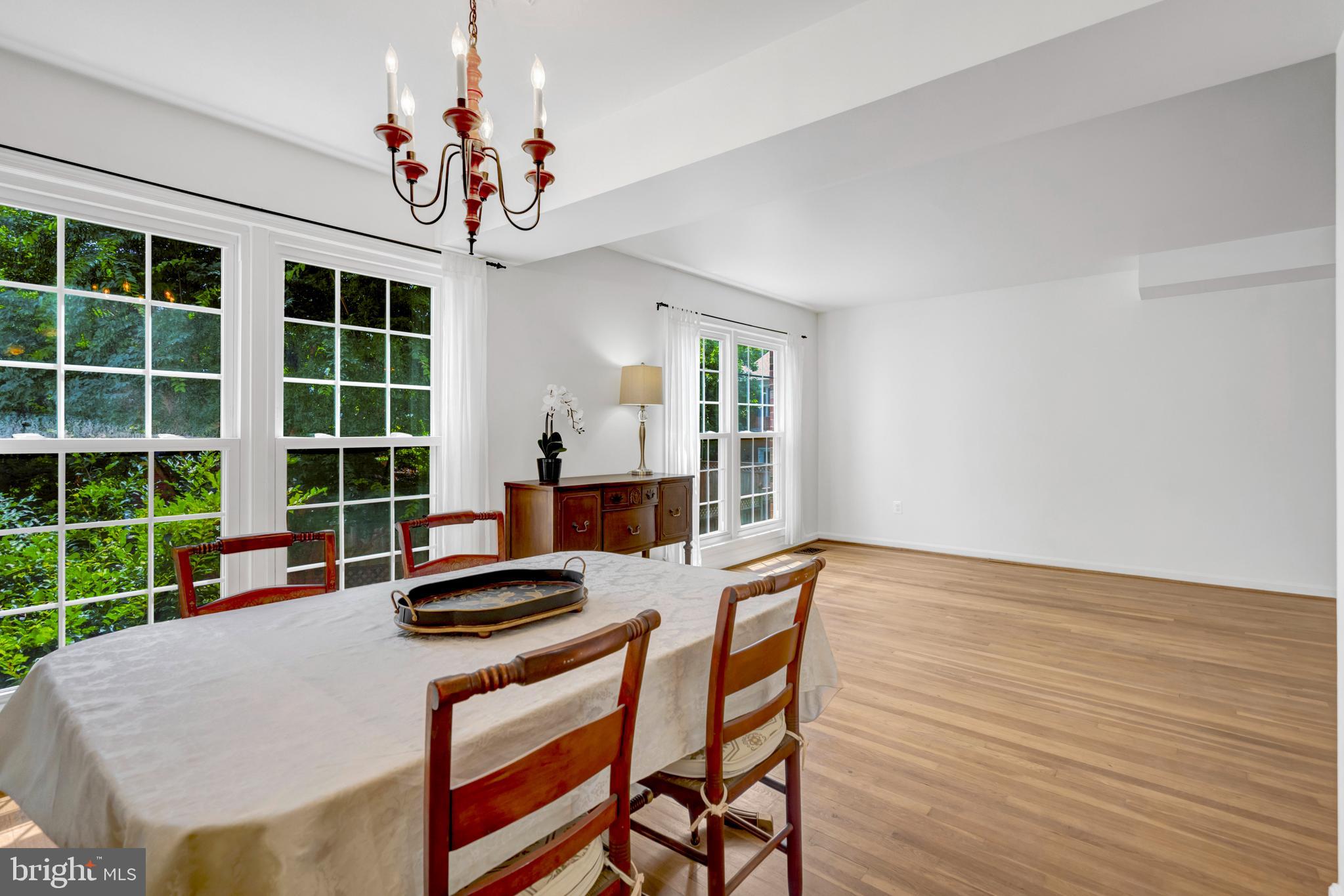 3221 Adams Court Fairfax, VA 22030 - Photo 6 of 51 a view of a dining room with furniture and a window