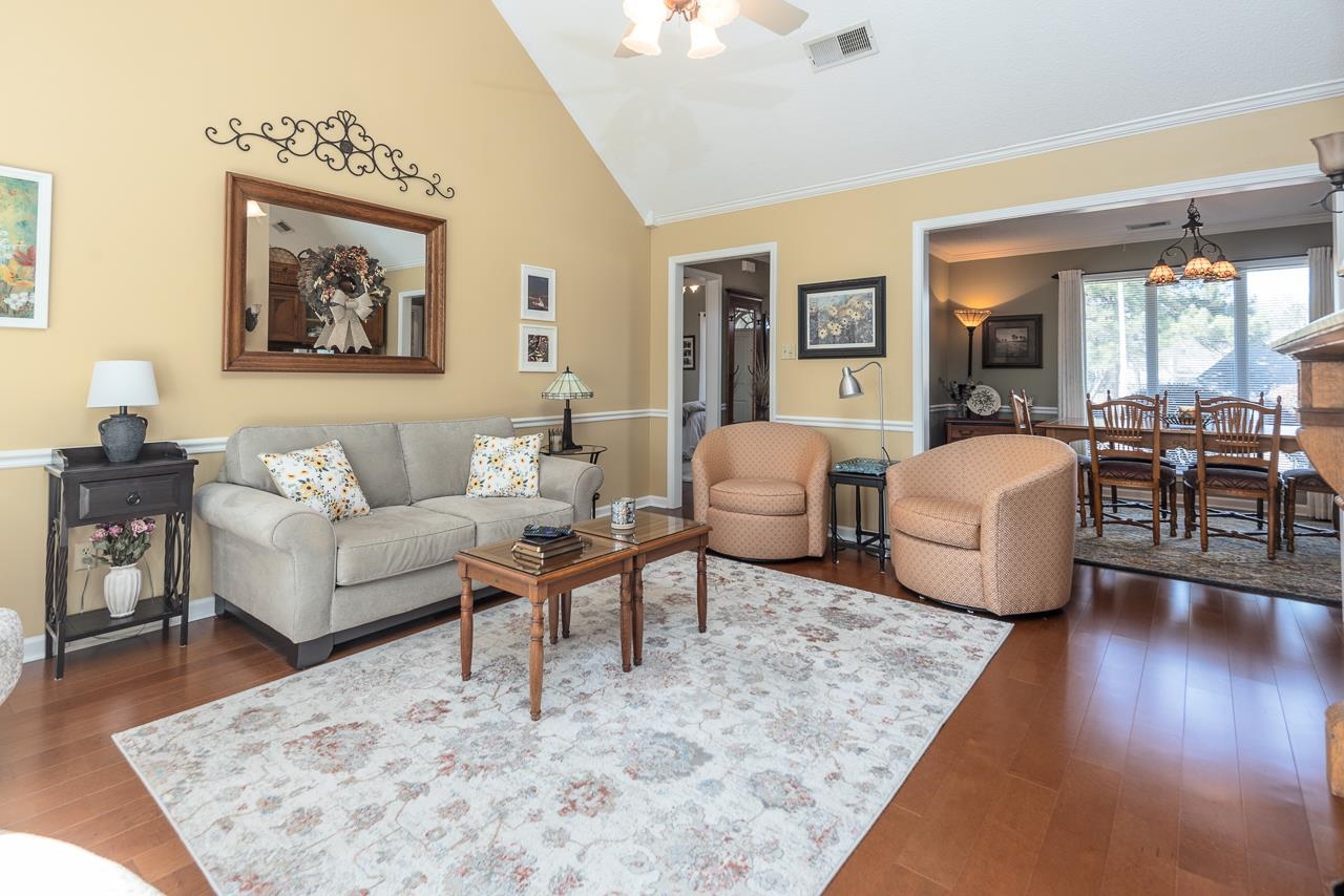 4600 Shadow Field Lane Bartlett, TN 38002 - Photo 9 of 33 a living room with furniture and wooden floor