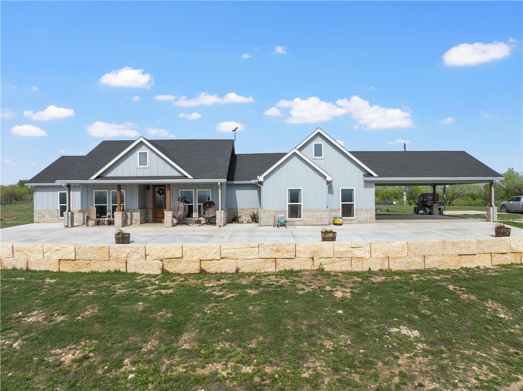 1227 Alexander Road Moody, TX 76557 - Photo 4 of 66 a front view of house with yard and outdoor seating