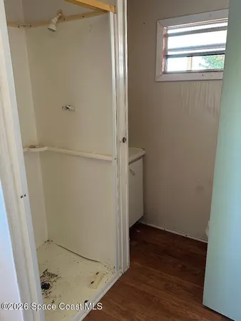 a view of a small space