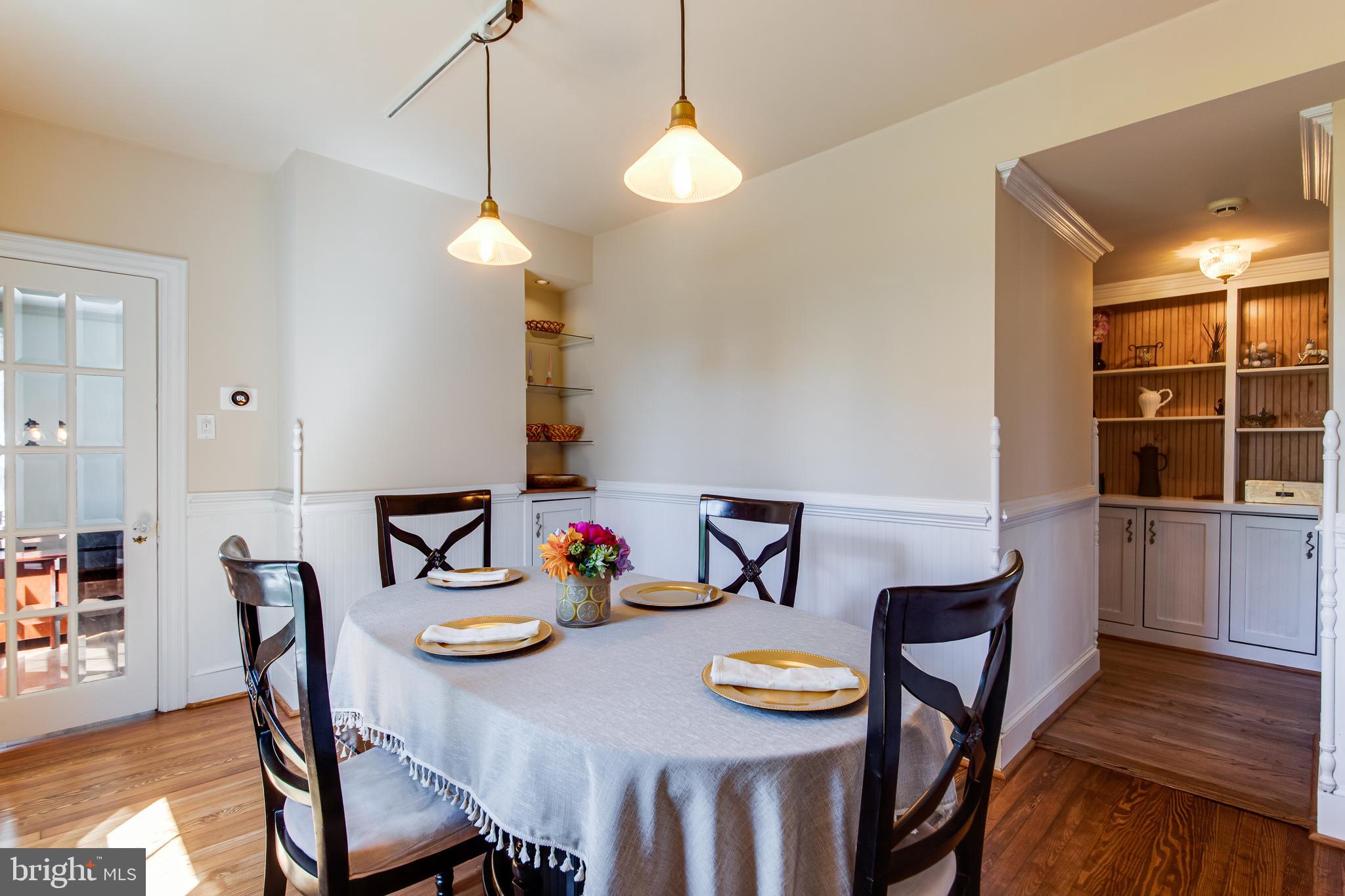 13920 Darnestown Road Gaithersburg, MD 20878 - Photo 10 of 44 Dining Room Leads to Kitchen & Hallway