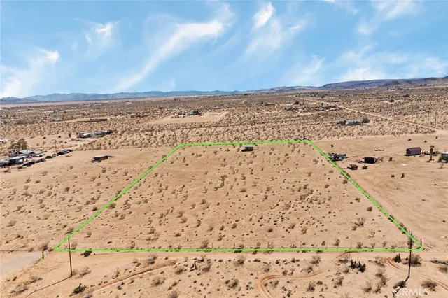 a view of a terrace with a mountain