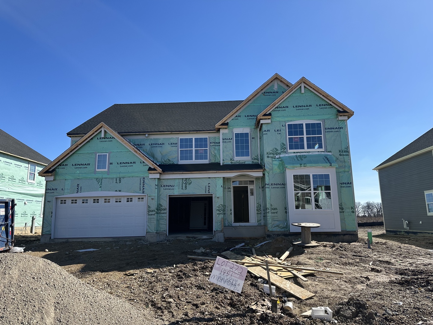 3648 Edelweiss Road Elgin, IL 60124 - Photo 1 of 32 a front view of a house with a yard