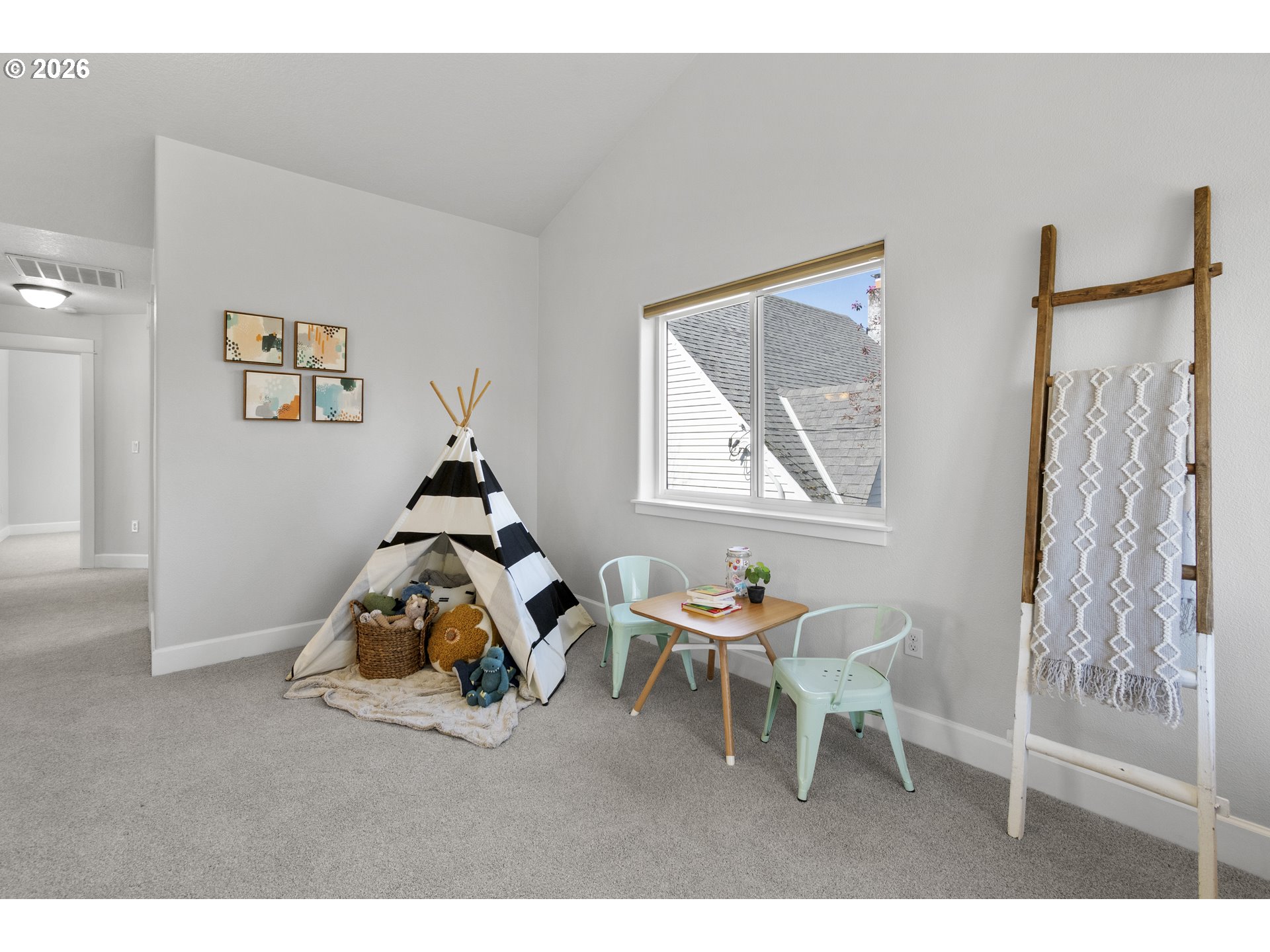 7473 Northeast Fremont Street Portland, OR 97213 - Photo 18 of 41 a living room with furniture and a window