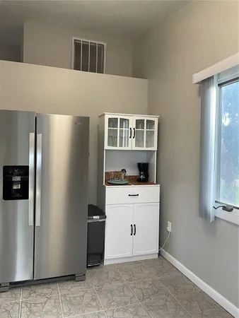 a room with storage and utility