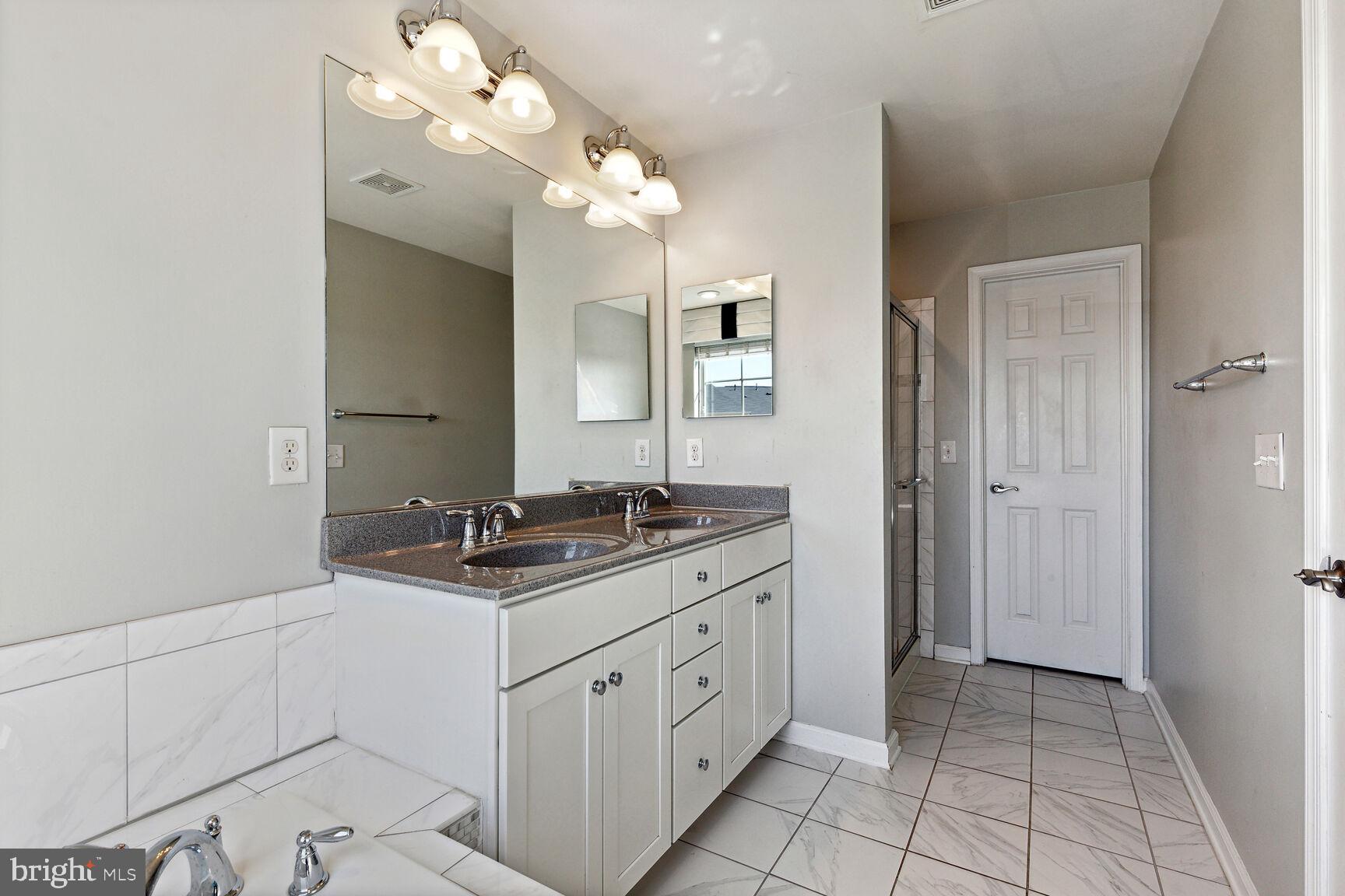 25253 Laureldale Terrace Chantilly, VA 20152 - Photo 15 of 17 Large master bathroom with big tub, shower