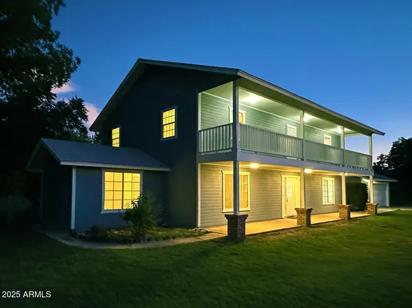 a front view of house with yard