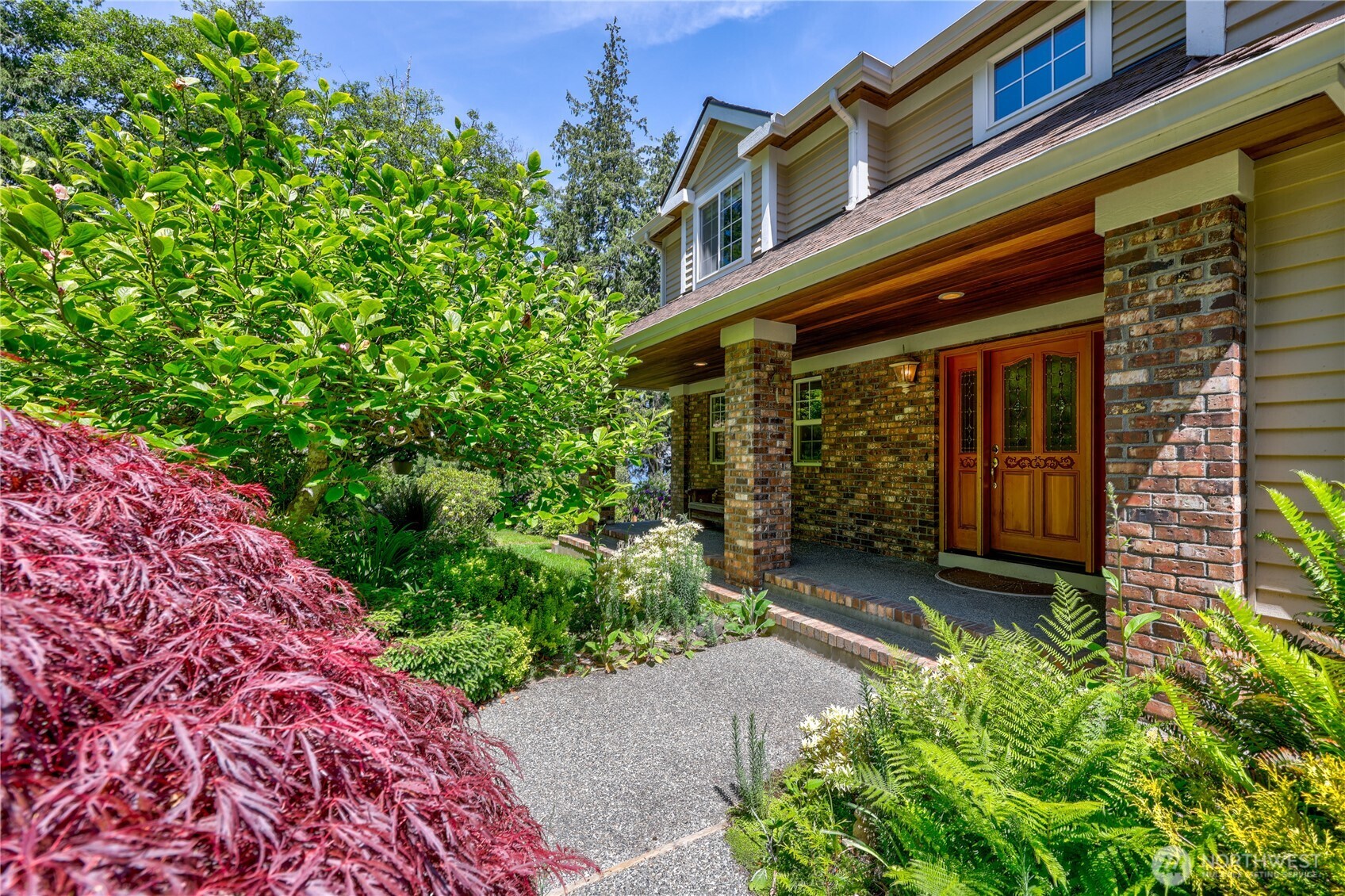252 Jansen Road Nordland, WA 98358 - Photo 33 of 40 a view of a house with potted plants