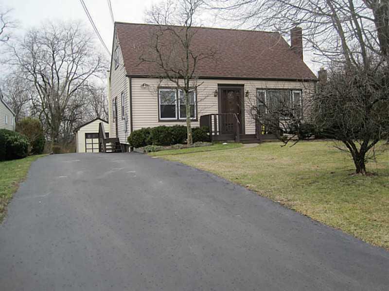 217 Crestview Road Penn Hills, PA 15235 - Photo 1 of 16 Exterior Front. Paved driveway to move in condition home that sets on a private lot on dead end street. level entry