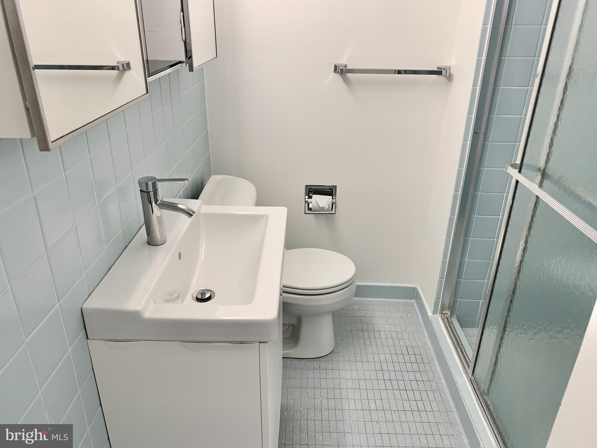 560 N Street Southwest, Unit N304 Washington, DC 20024 - Photo 11 of 22 a bathroom with a toilet and a sink