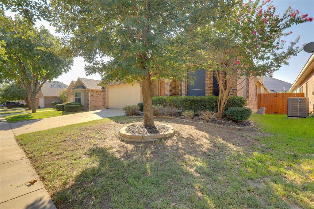 4502 Ridgeway Drive Mansfield, TX 76063 - Photo 3 of 29 a view of a yard with plants and trees