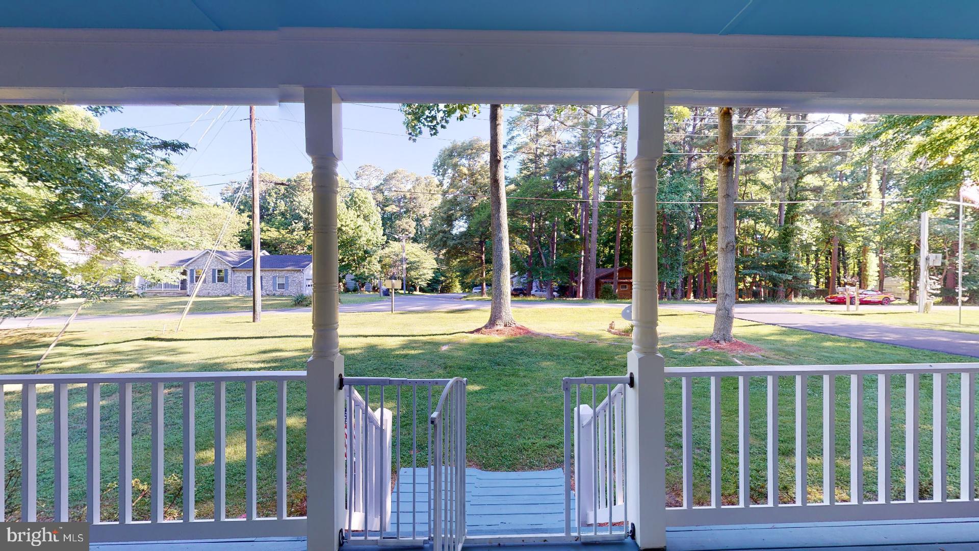 1055 Redeye Road Lusby, MD 20657 - Photo 28 of 38 View from Front Porch