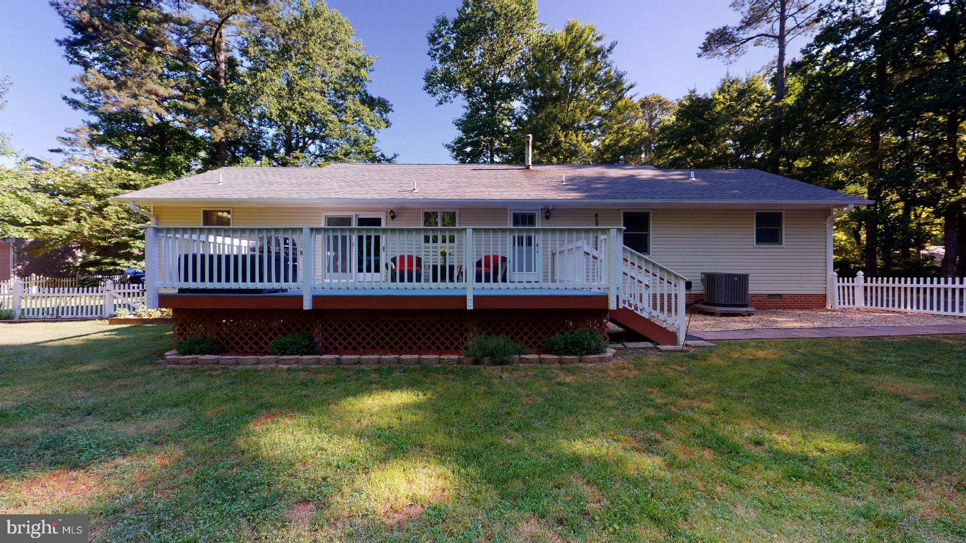 1055 Redeye Road Lusby, MD 20657 - Photo 36 of 38 1/2 ac (+/-) LEVEL Rear Yard