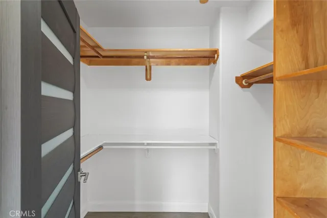 a view of walk in closet