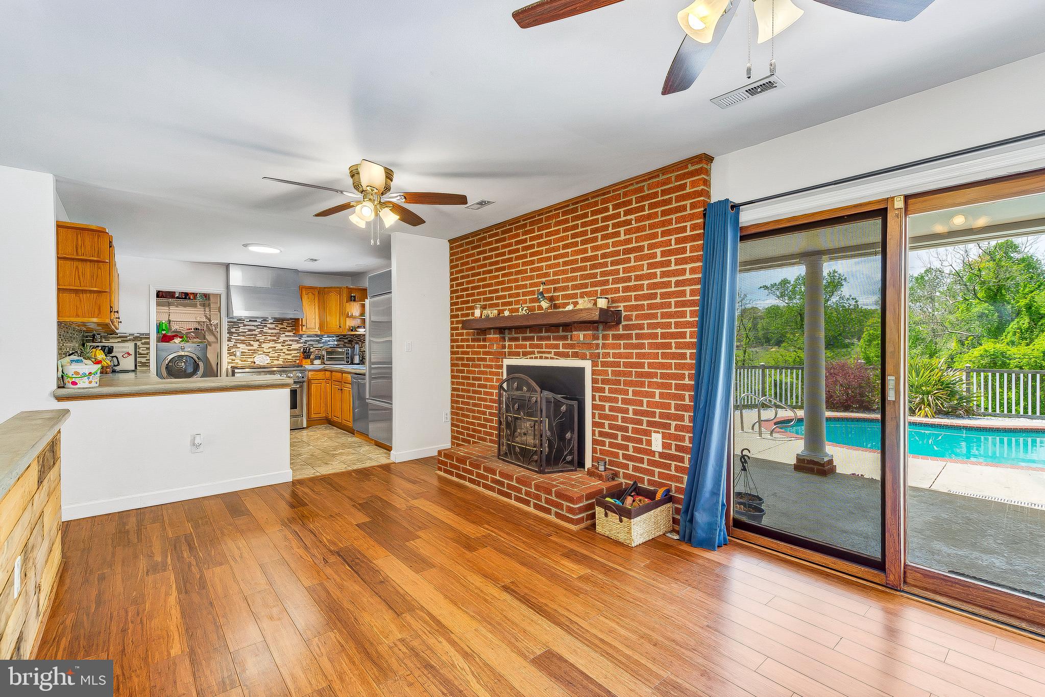 1400 Woods Road St. Leonard, MD 20685 - Photo 16 of 51 Sliding glass door opens to backyard