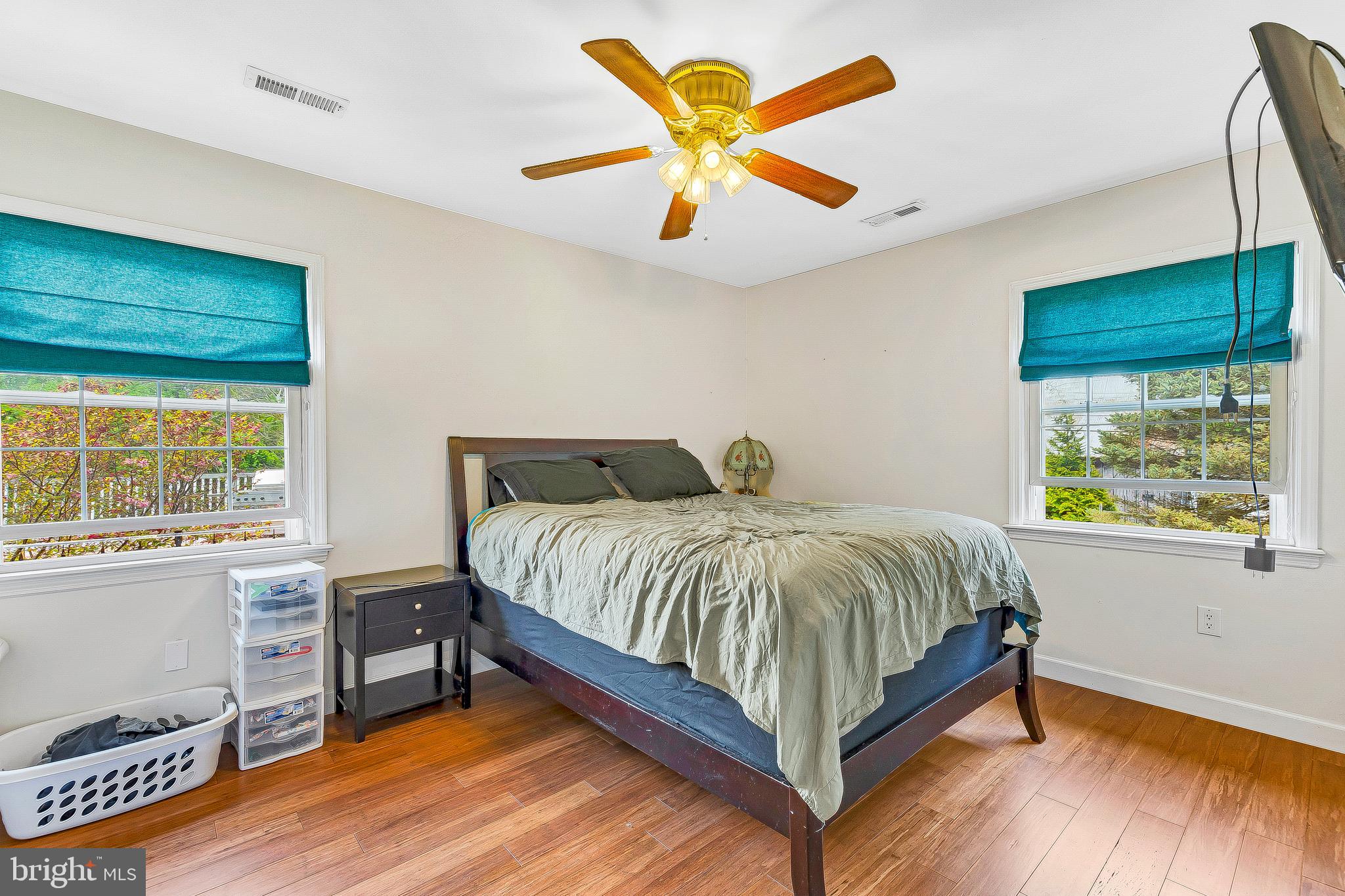 1400 Woods Road St. Leonard, MD 20685 - Photo 26 of 51 Master Bedroom with Ceiling Fan