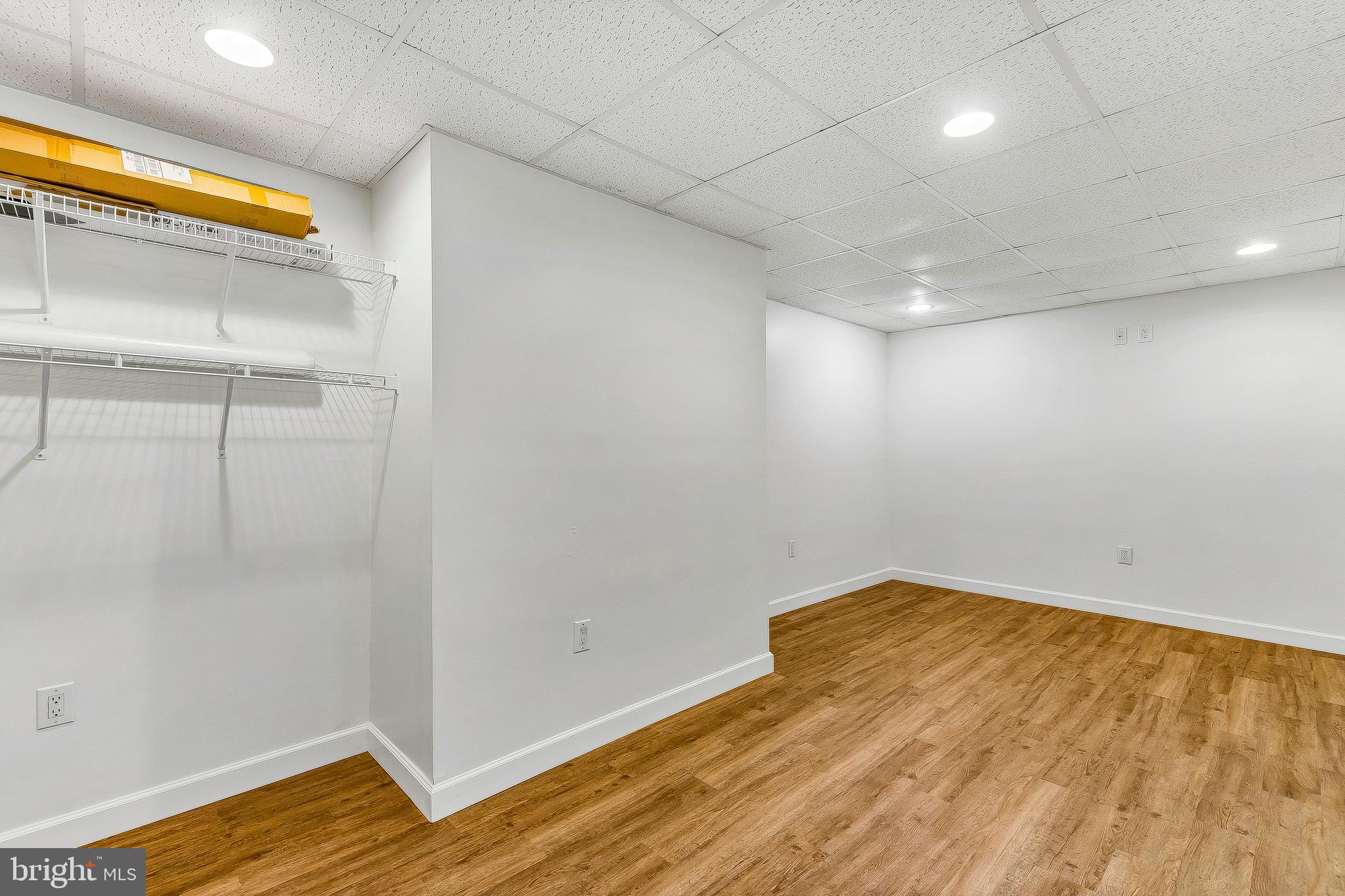 1400 Woods Road St. Leonard, MD 20685 - Photo 34 of 51 Partially Finished Basement with Recessed Lighting