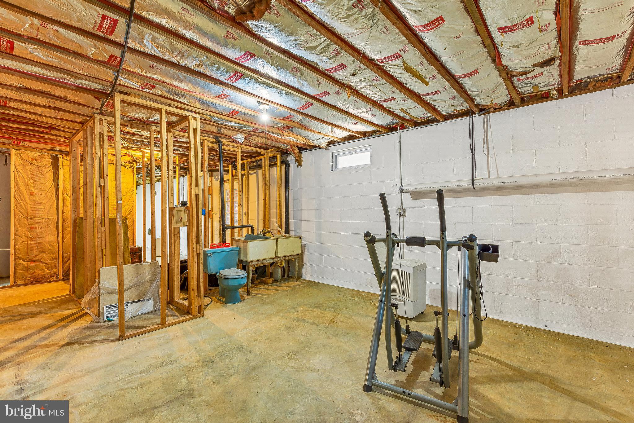 1400 Woods Road St. Leonard, MD 20685 - Photo 35 of 51 Unfinished basement area.