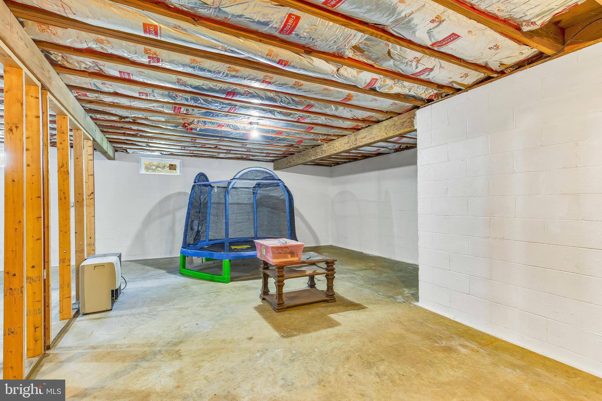 1400 Woods Road St. Leonard, MD 20685 - Photo 37 of 51 Large Unfinished Basement Area