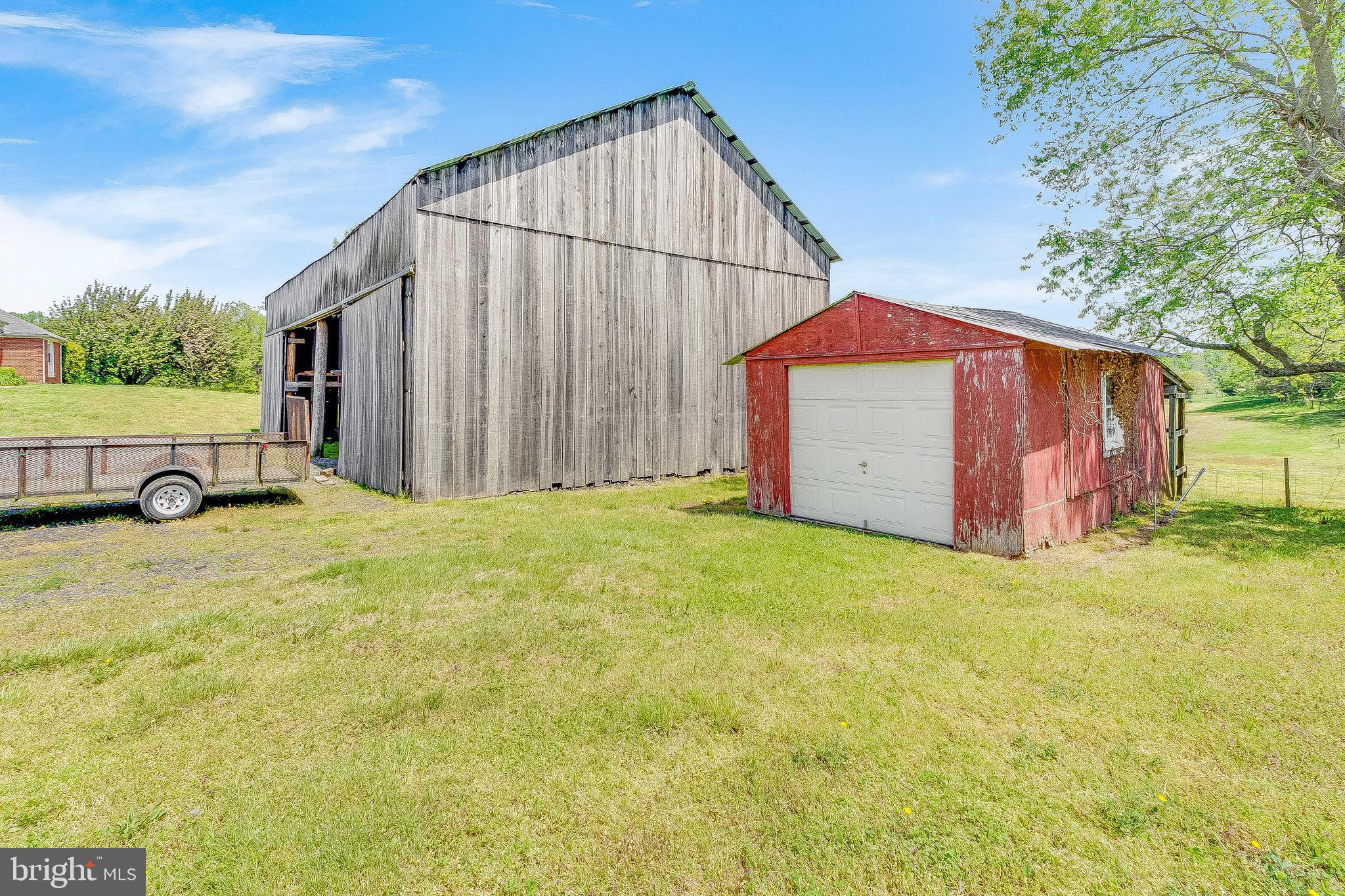 1400 Woods Road St. Leonard, MD 20685 - Photo 45 of 51 Side shed and Large Barn
