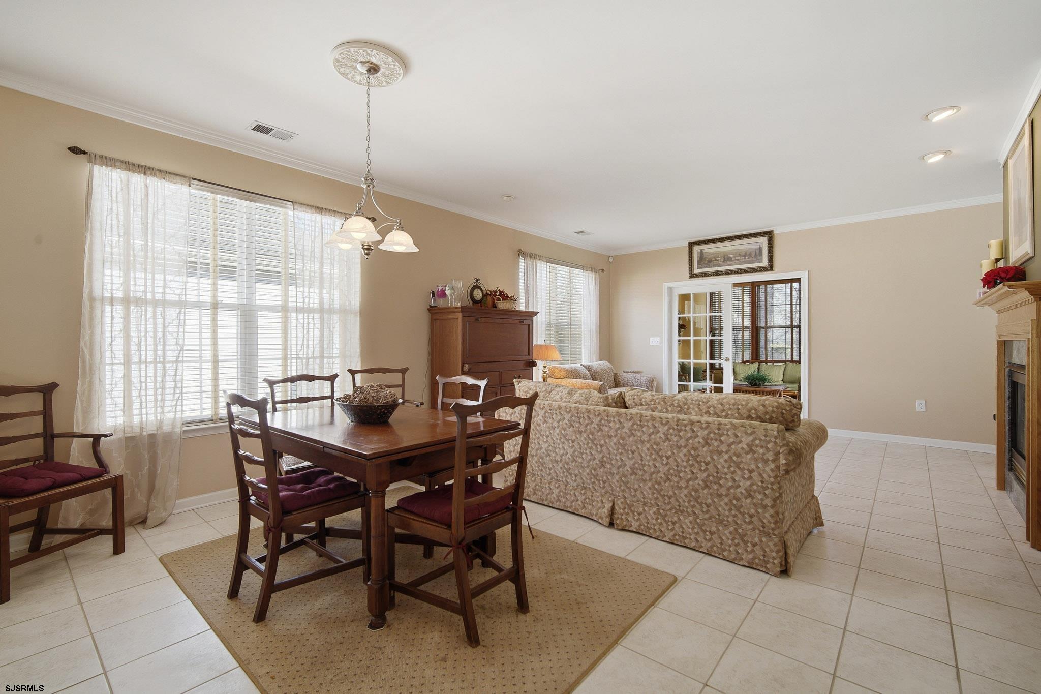 102 Warwick Road Galloway Township, NJ 08205 - Photo 11 of 45 a view of a dining room with furniture and window