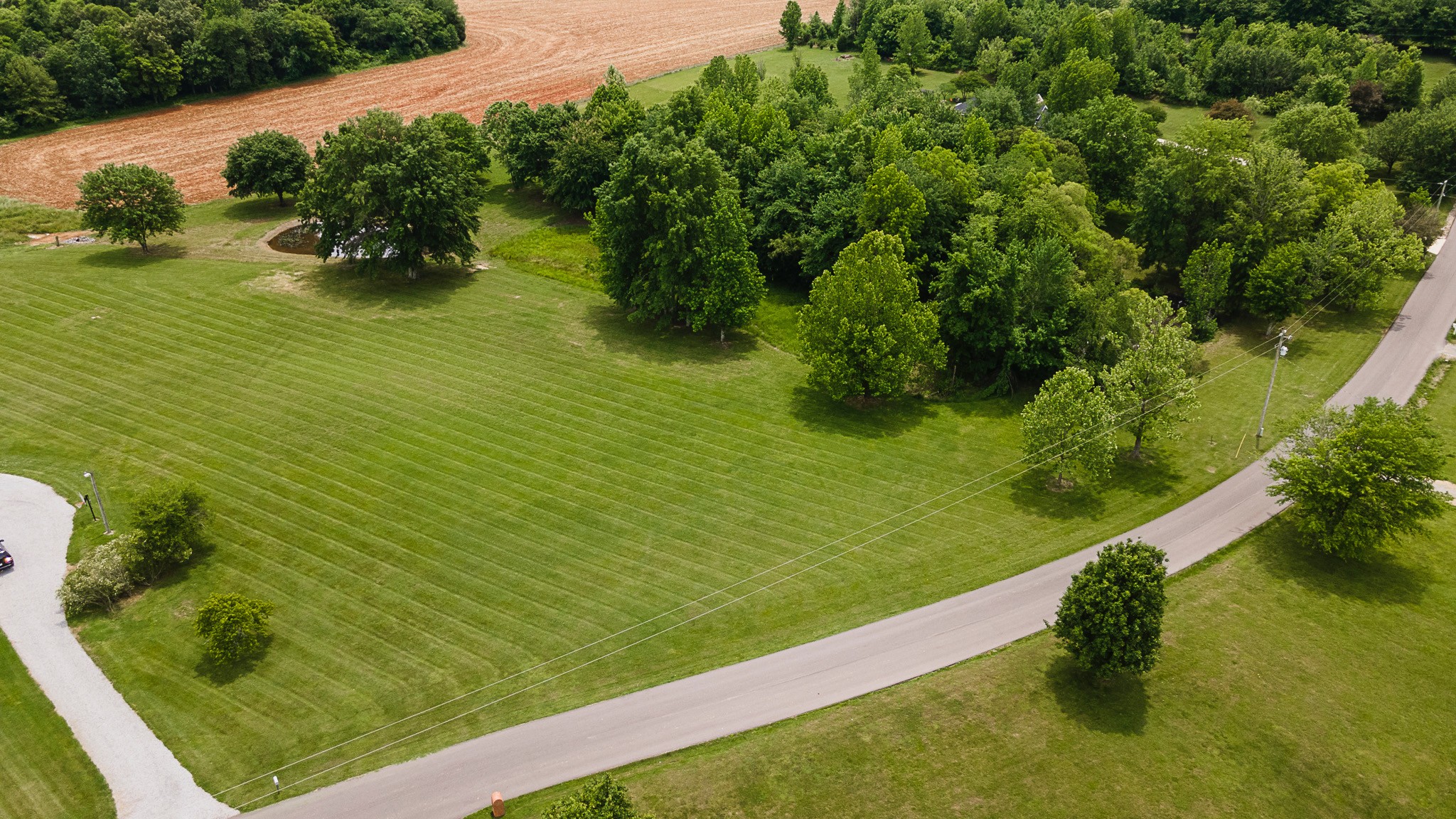0 Williams Road Cross Plains, TN 37049 - Photo 3 of 8 a view of a lake from a yard