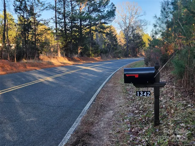 a flag is sitting in the middle of forest