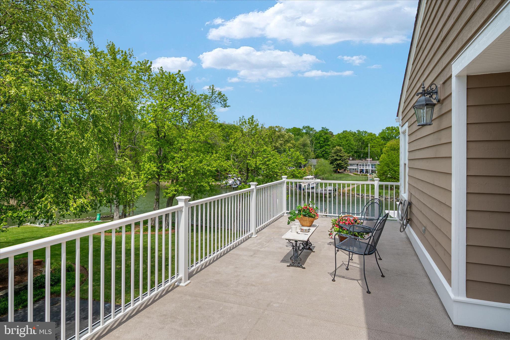 3718 Ramsgate Drive Annapolis, MD 21403 - Photo 51 of 101 waterview balcony off primary bedroom