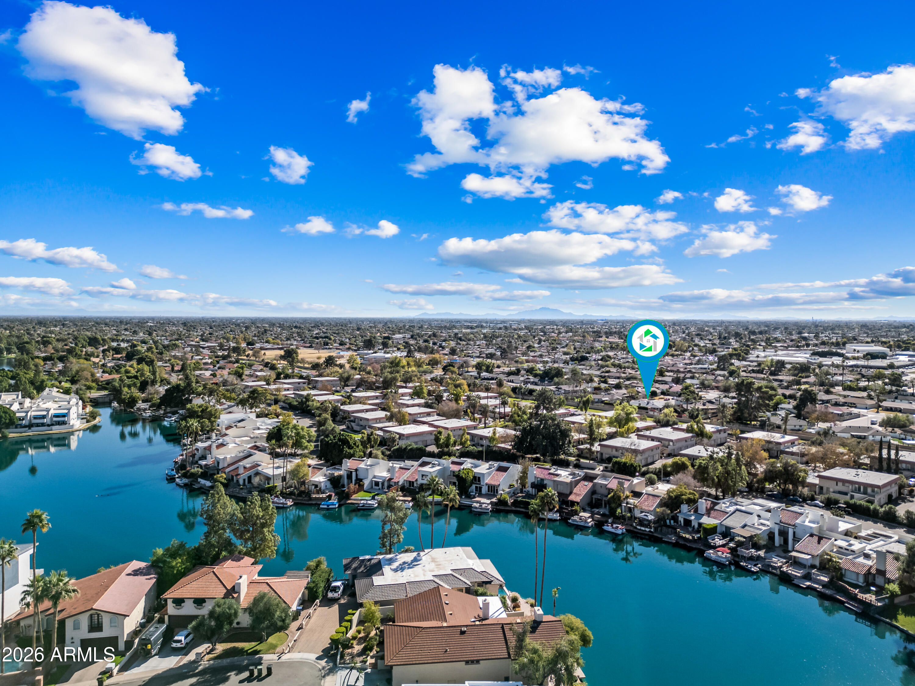5802 South Stanley Place Tempe, AZ 85283 - Photo 48 of 50 an aerial view of a city